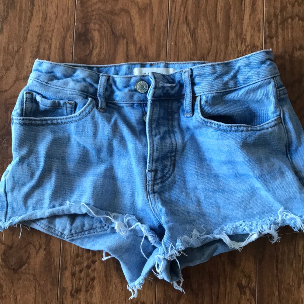 PacSun midrise denim shorts